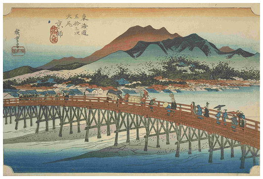 歌川広重 名所江戸百景 デジタルカード