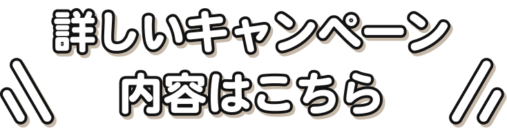 詳しいキャンペーン内容はこちら