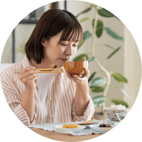 みそたっぷり、塩分そのまま