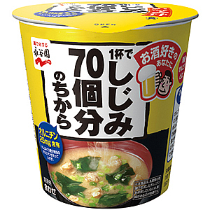 1杯でしじみ70個分のちから カップみそ汁 商品情報 永谷園