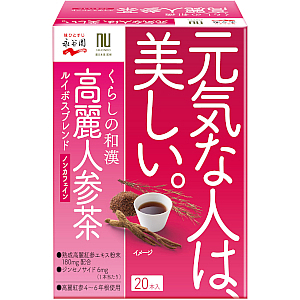 くらしの和漢 高麗人参茶 ルイボスブレンド 商品情報 永谷園 くらしの和漢 高麗人参茶 ルイボスブレンド 商品情報 永谷園
