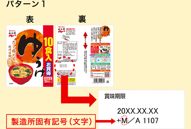 製造所固有記号検索 食の安全 環境活動 永谷園 製造所固有記号検索 食の安全 環境活動 永谷園